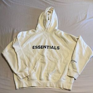 ESSENTIALS FOG Cream Hoodie Sweatshirt SS20